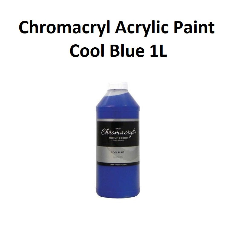 Cool Blue 1L - Chromacryl Acrylic Paint