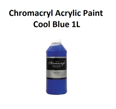 Cool Blue 1L - Chromacryl Acrylic Paint