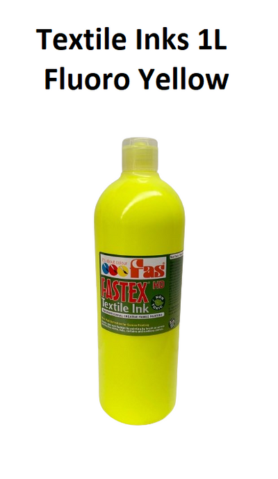 Fluoro Yellow 1L - FAStex Textile Inks