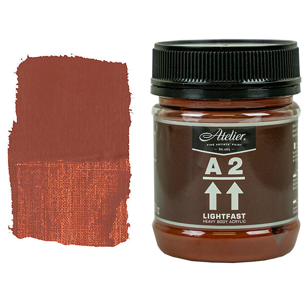 Burnt Sienna 250ml - Chroma A2 Acrylic Paint
