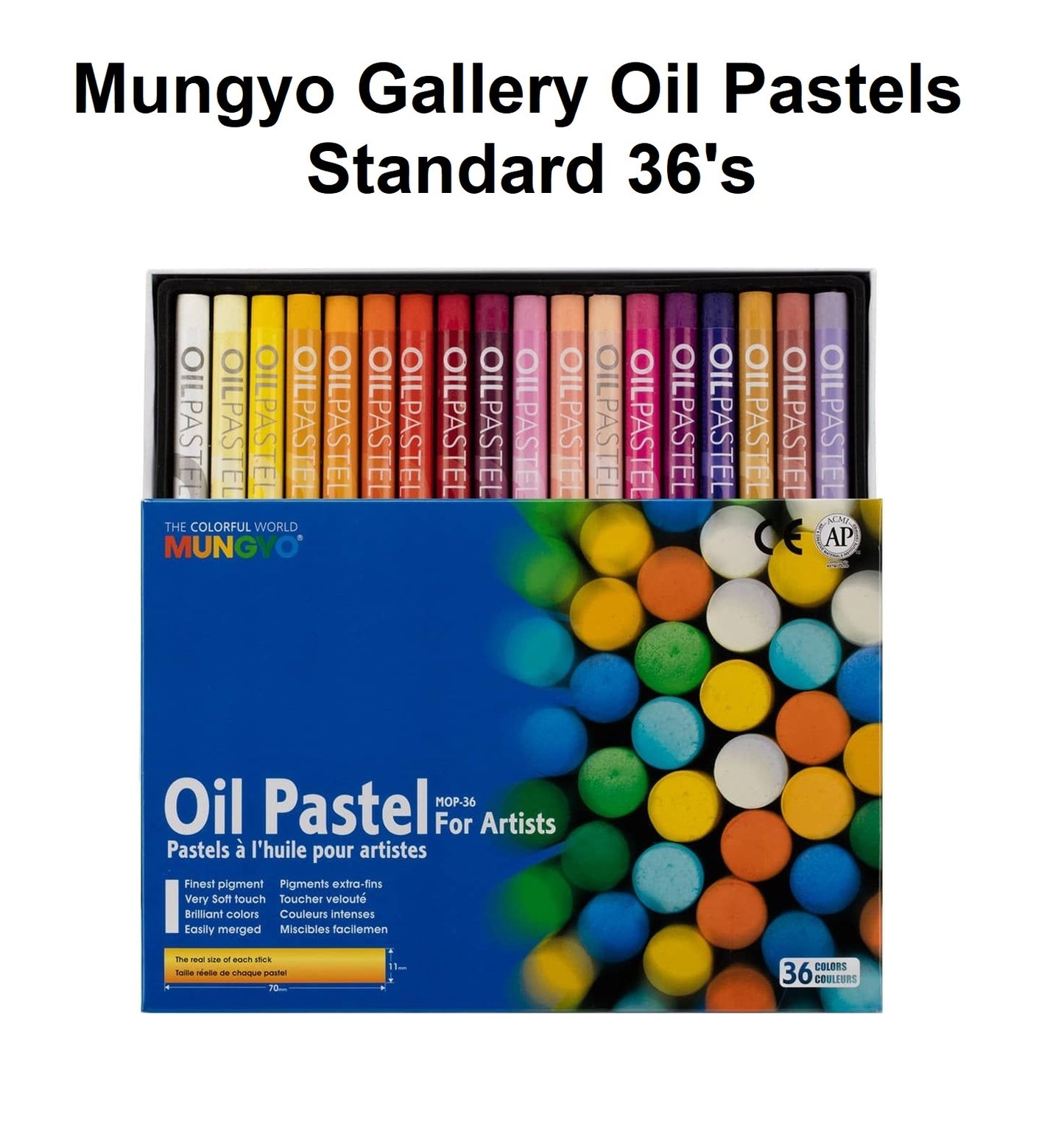 Mungyo Gallery Oil Pastels - Standard 36's
