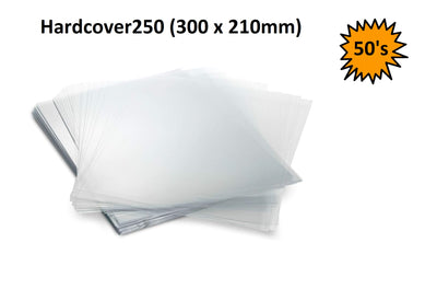 Hardcover 250 micron (300 x 210mm) - 50 Pack