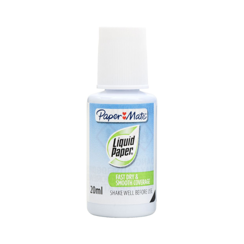 Papermate Liquid Paper Correction Fluid - 20ml