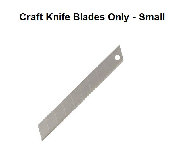 Craft Knife Blades Only - Small 10pcs