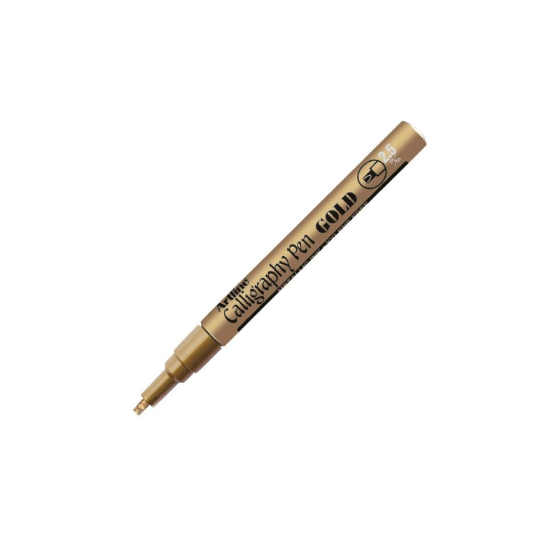 Metallic Gold - Artline 993 Calligraphy Marker