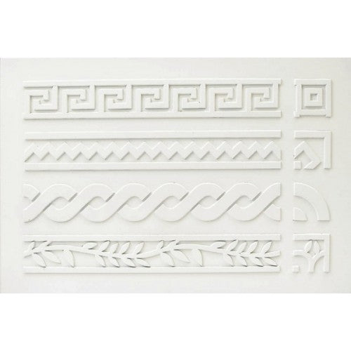 Greek Border Rubbing Plates