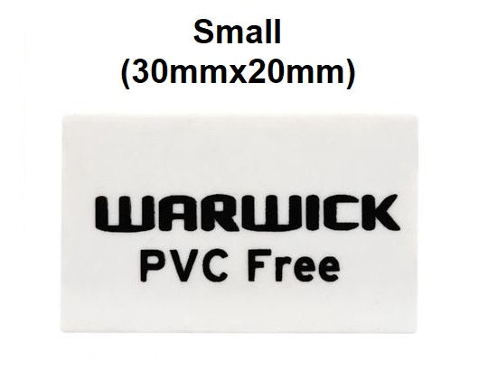 Warwick Erasers - Small