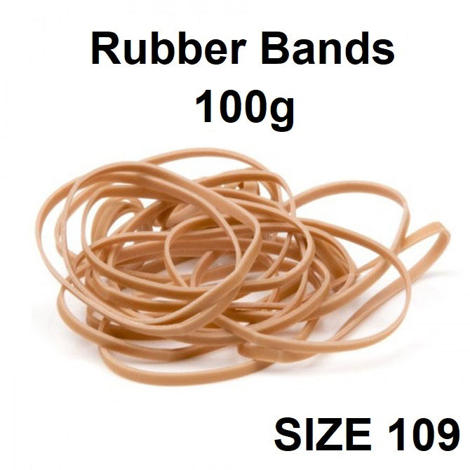 Size 109 - Rubber Bands 100g