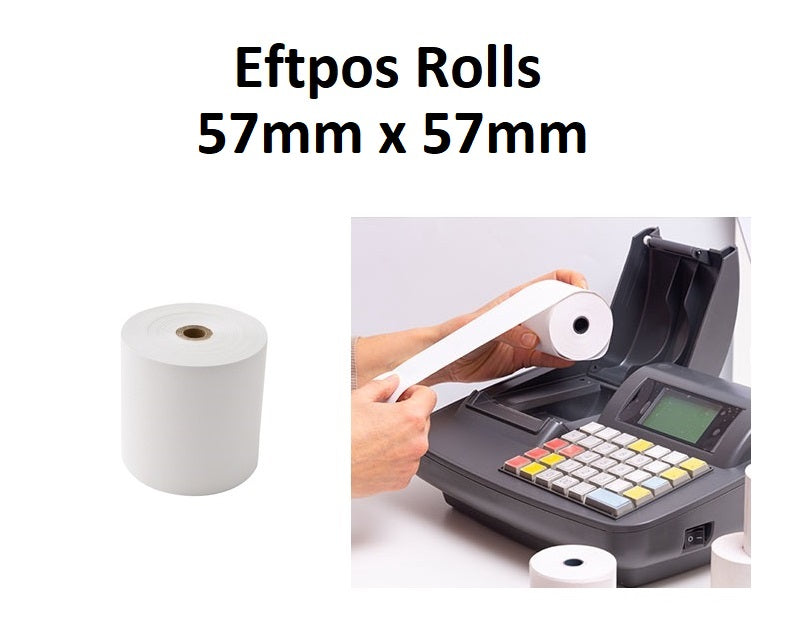 Eftpos Rolls - 57mm x 57mm