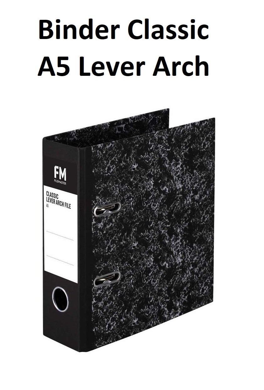 Computer File A5 Classic A5 Lever Arch File – Educational Essentials Ltd