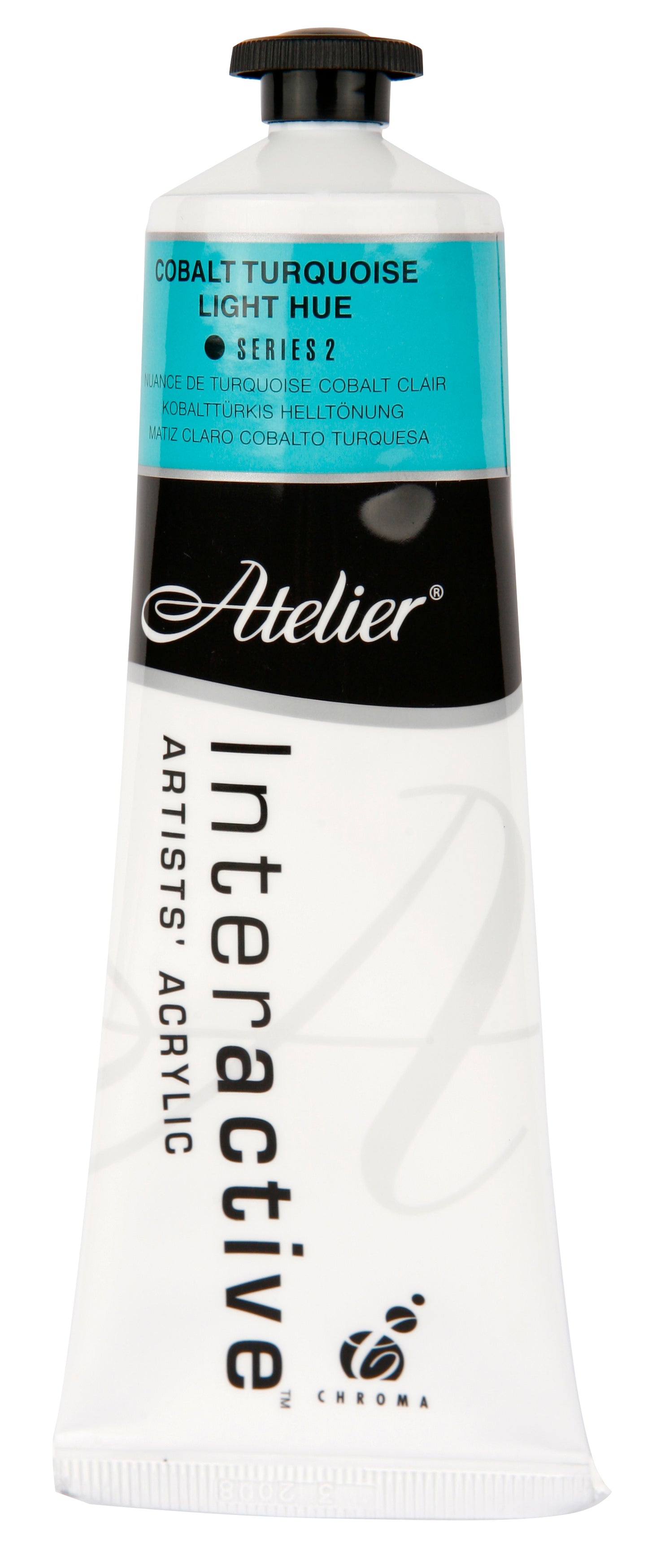 Cobalt Turquoise Light Hue 80ml - Atelier Acrylic Paint S2