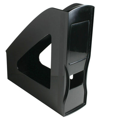 Black Esselte Nouveau Magazine File