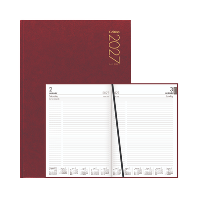 2027 Collins Diary A41 Red