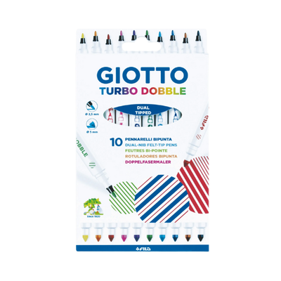 Giotto Double Ended Felts - 10's