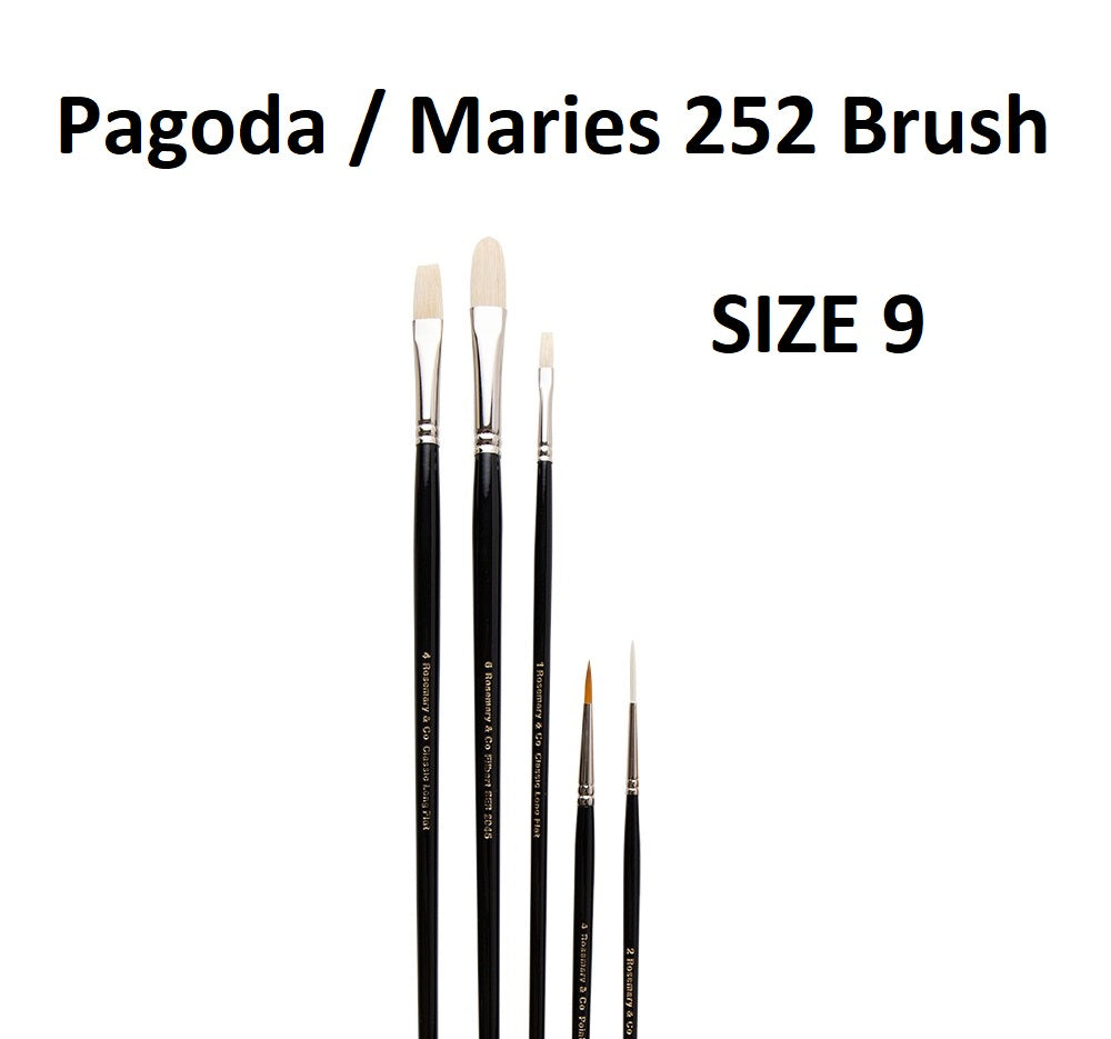 Size 9 - Pagoda / Maries 252 Brush