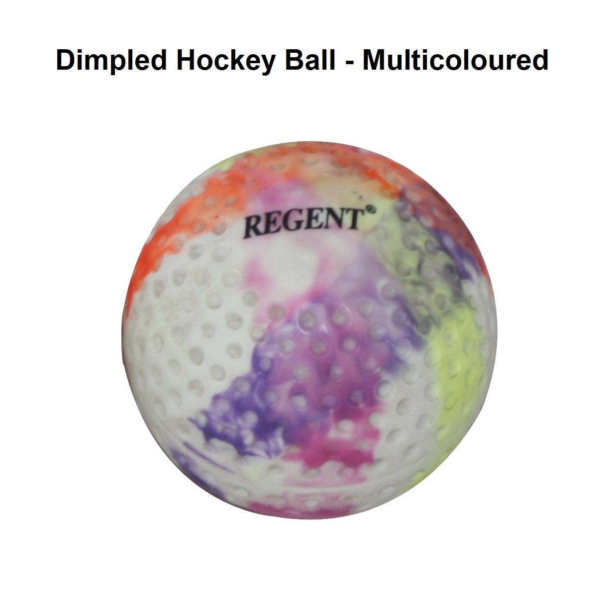 Dimpled Hockey Ball - Multicoloured