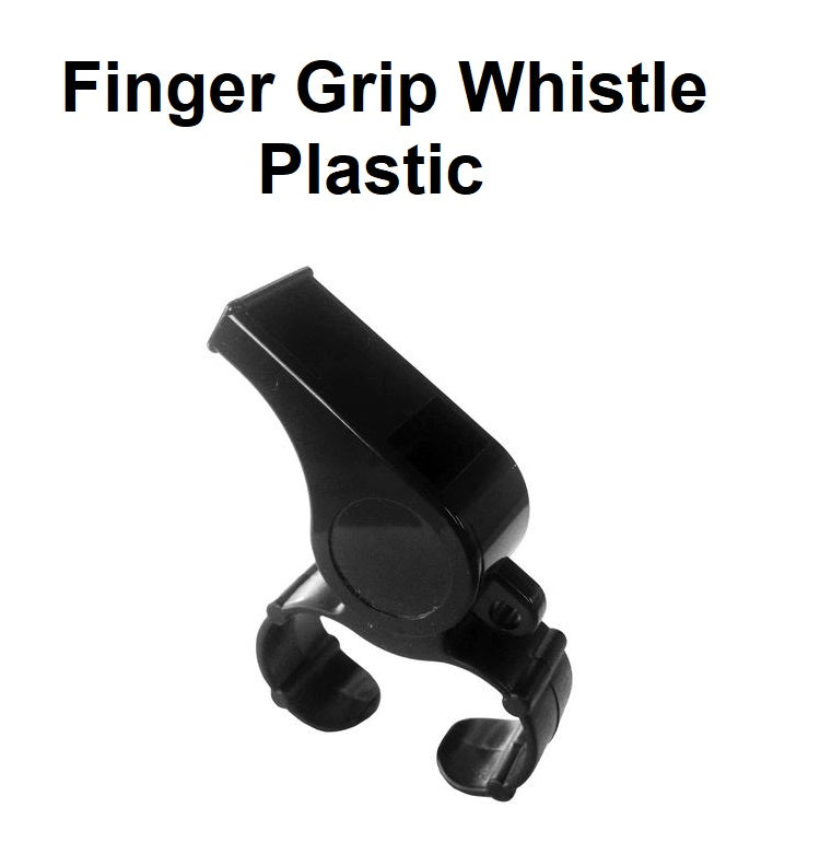 Whistle - Finger Grip - Plastic