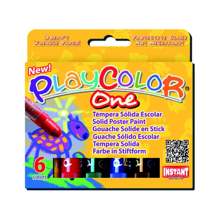 Playcolor One Paint Sticks - Standard 6's