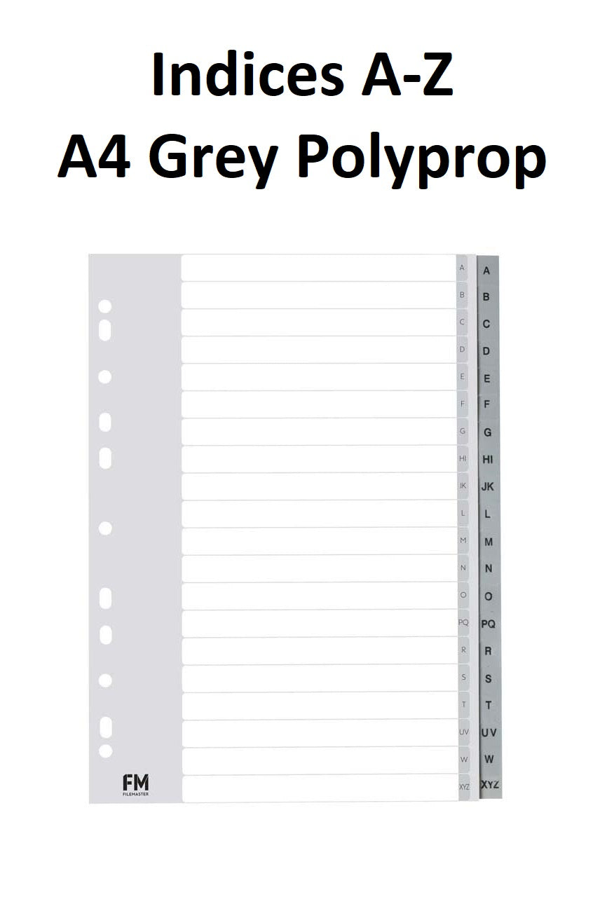 A-Z - Polyprop Indices