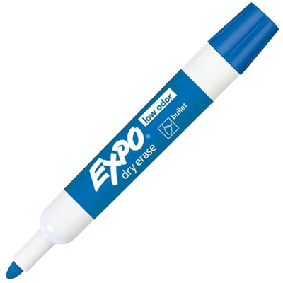 Blue - Bullet Tip Expo Whiteboard Marker