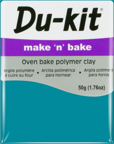 Teal (Turquoise) 50g - Du Kit Modelling Clay