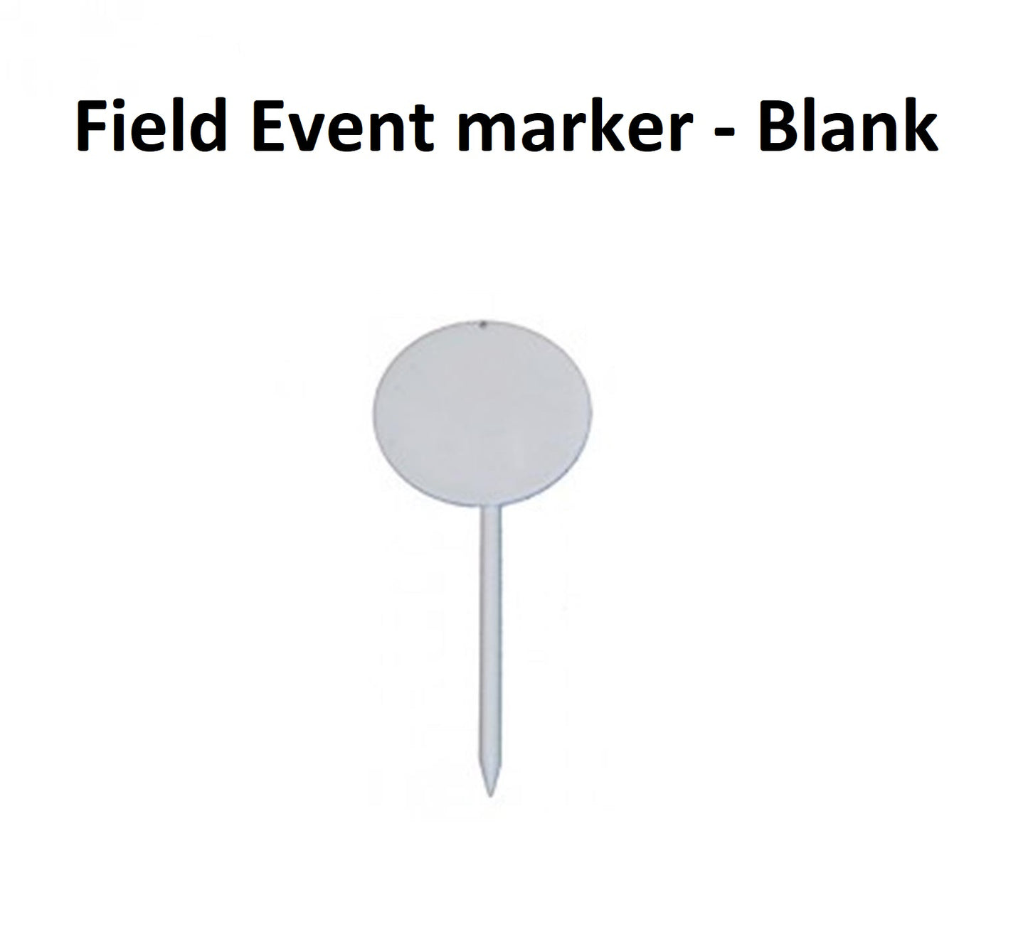 Field Event Markers - Blank