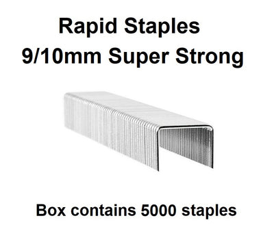 Staples - 9/10mm - Box of 5000