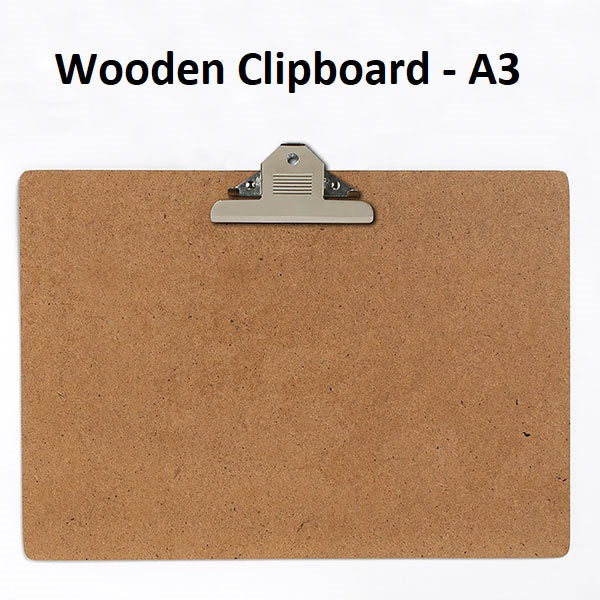 Wooden Clipboard - A3