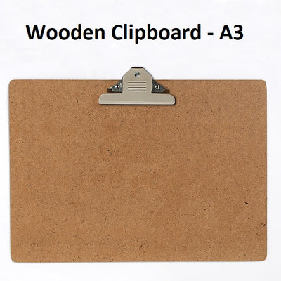 Wooden Clipboard - A3