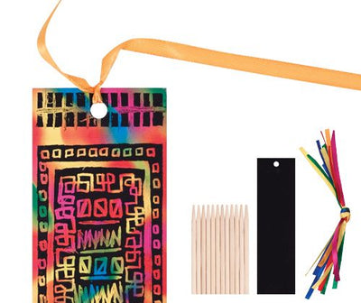 Scratch Art Bookmarks - Set 12