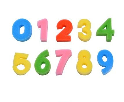 Sponge Shapes - Numbers (0-9)
