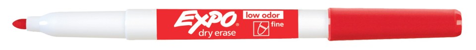 Red - Fine Tip Expo Whiteboard Marker