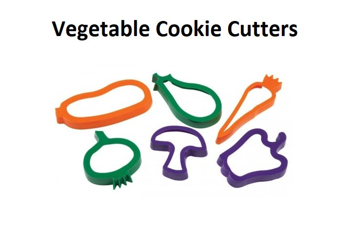 Cookie Cutters - Vegetable 6's