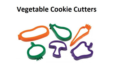 Cookie Cutters - Vegetable 6's
