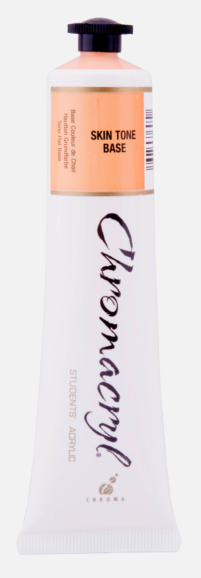 Peach 75ml - Chromacryl Acrylic Paint