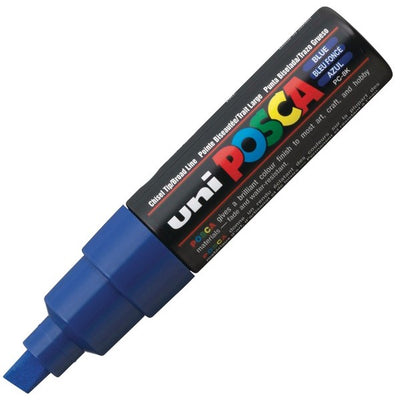 Blue - Posca Paint Markers (Chisel Tip)