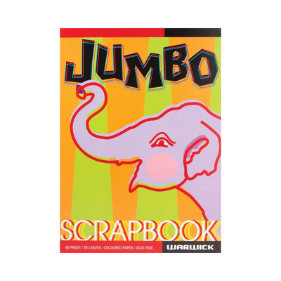 Jumbo Coloured Scrapbook (Gum Book)