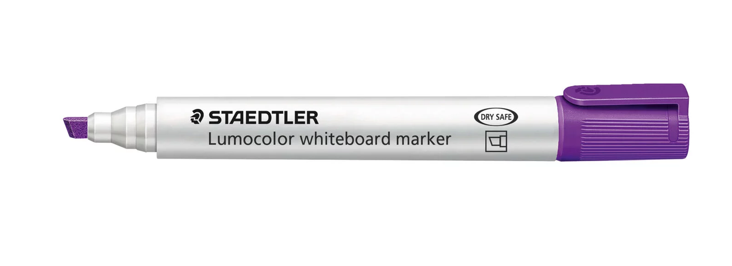 Violet - Chisel Tip Staedtler Whiteboard Marker