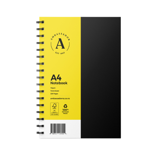 A4 Spiral Notebook