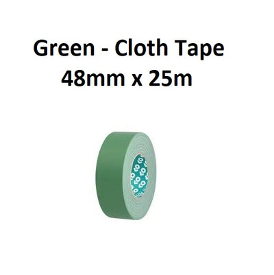 Green - Cloth Tape 48mm x 25M