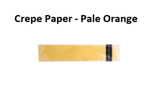 Crepe Paper - Pale Orange