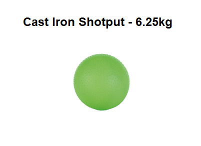 Cast Iron Shotput - 6.25kg