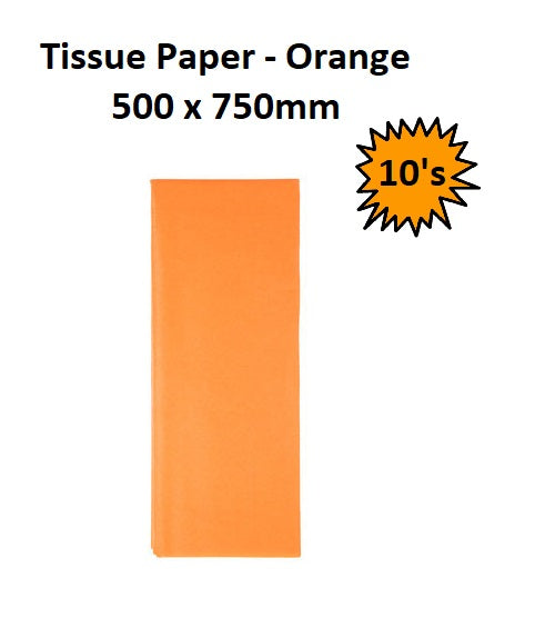 Tissue Paper - Orange