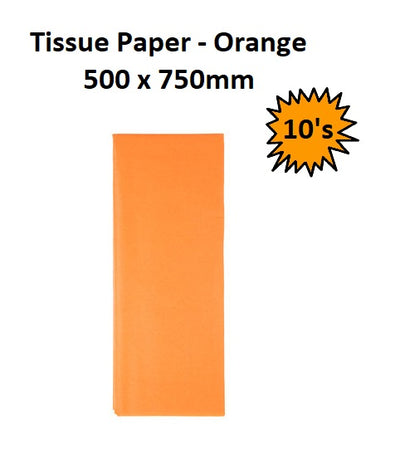 Tissue Paper - Orange