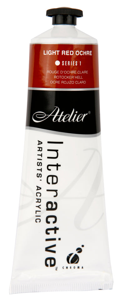 Light Red Ochre 80ml - Atelier Acrylic Paint S1