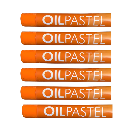 Mungyo Gallery Oil Pastels - Orange 6's