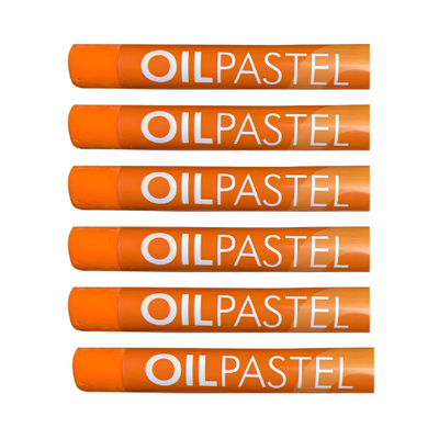 Mungyo Gallery Oil Pastels - Orange 6's