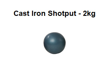 Cast Iron Shotput - 2kg