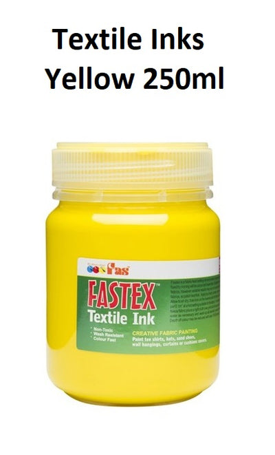 Yellow 250mL - FAStex Textile Inks