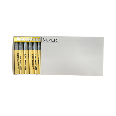 Dreamland Oil Pastels - Large 12's - Silver